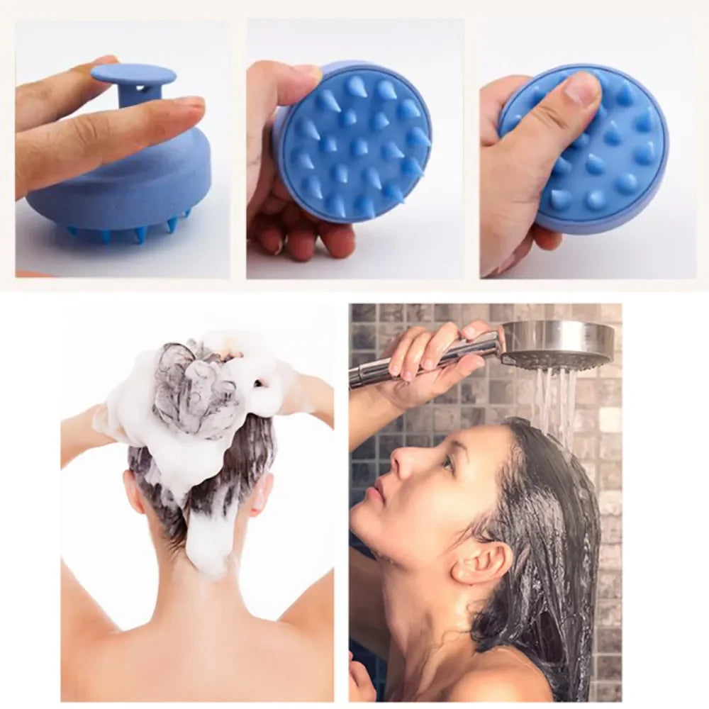 Siliconen Scalp Massageborstel