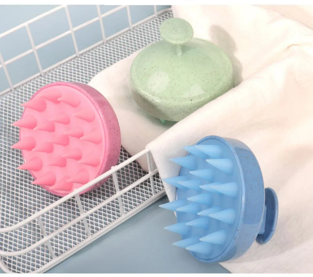 Siliconen Scalp Massageborstel