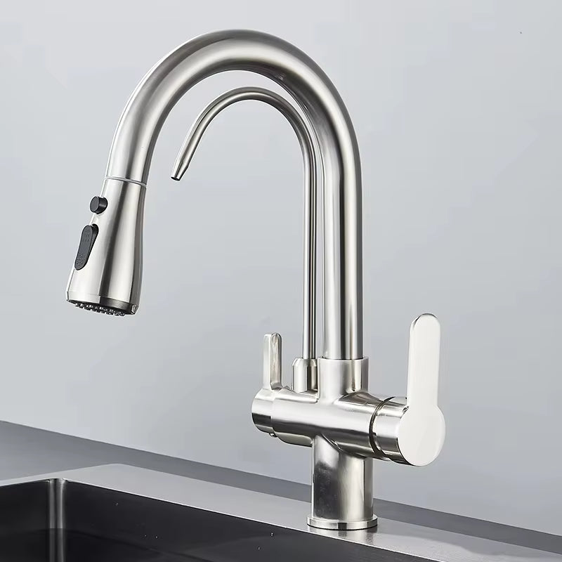 Luxe 3-in-1 Keukenkraan met Waterfilter