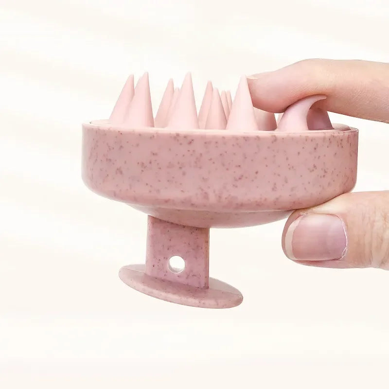Siliconen Scalp Massageborstel